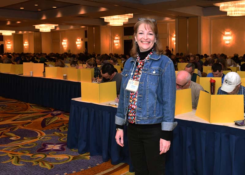 Robyn Weintraub, During Her Puzzle